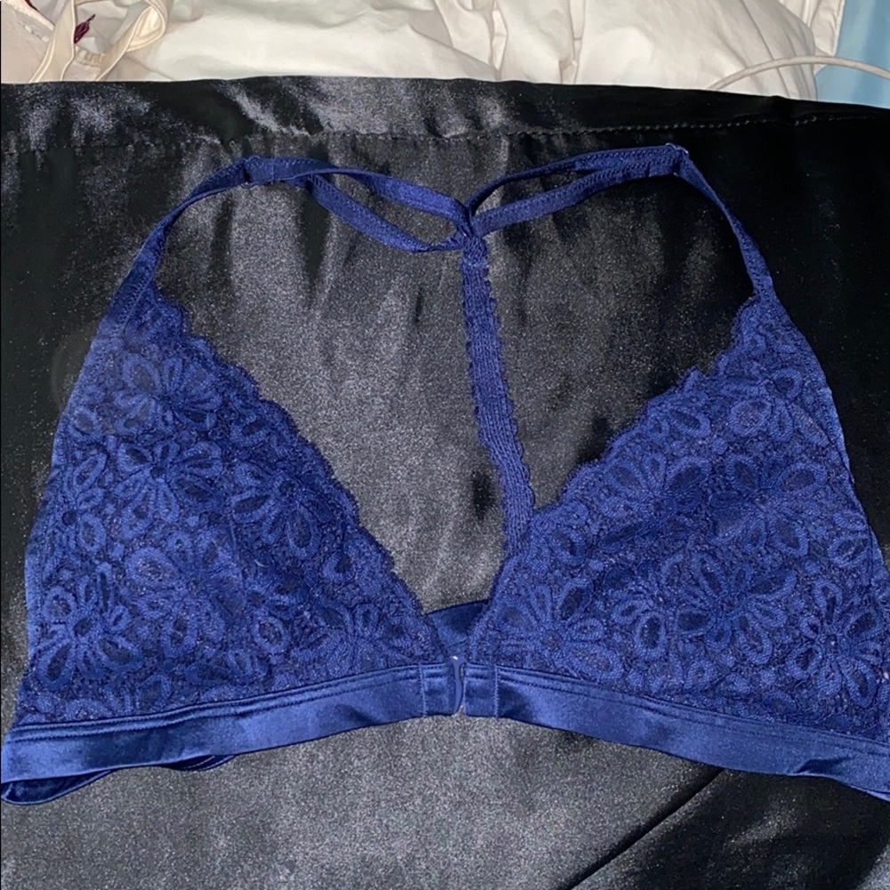 VS dark blue bralette